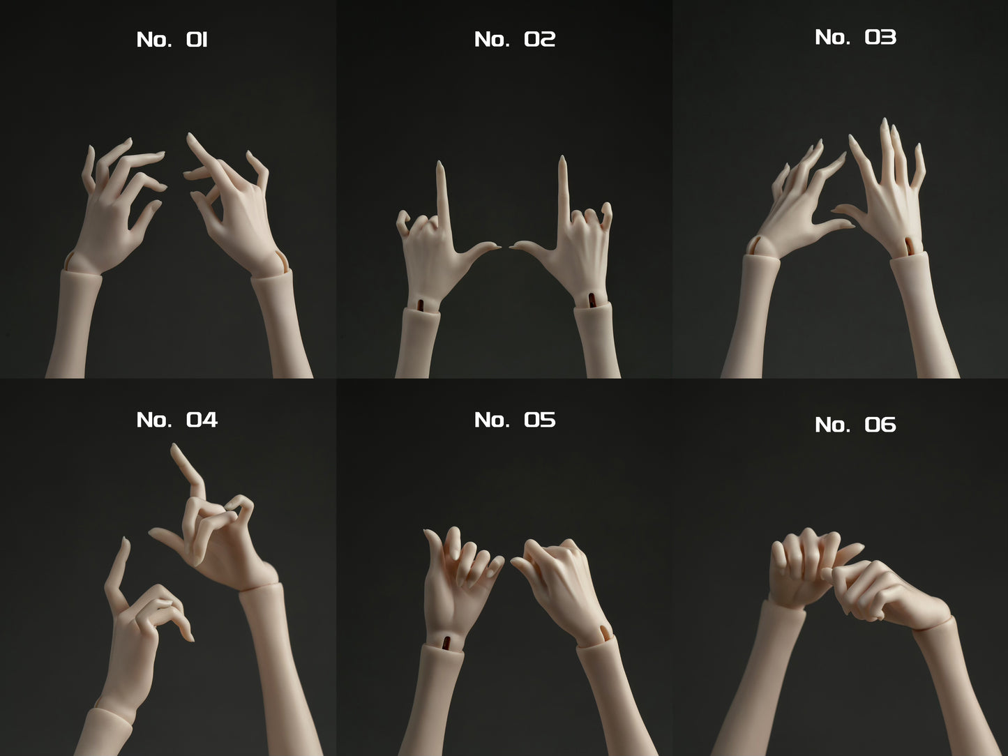 JIUERMAO 1/3 hands type