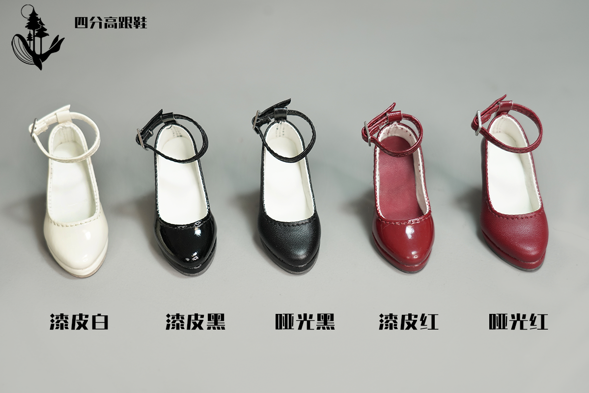 1/4 high heel shoes