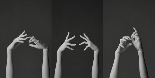 JIUERMAO 1/4 posing hands and Foot type