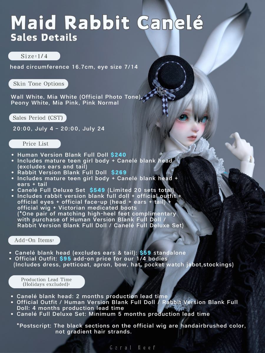 Maid Rabbit Canelé