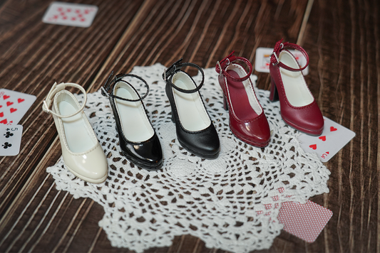 1/4 high heel shoes