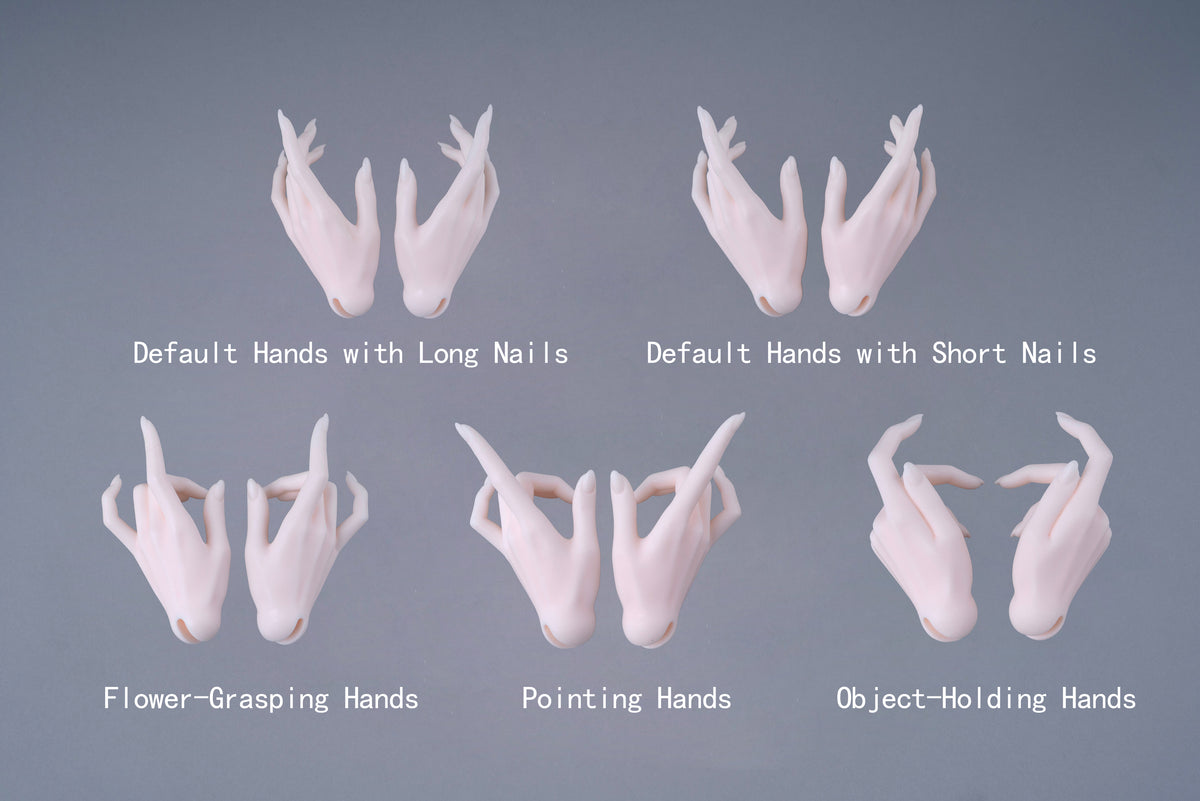 68cm Siren Body｜Hand & Foot Types