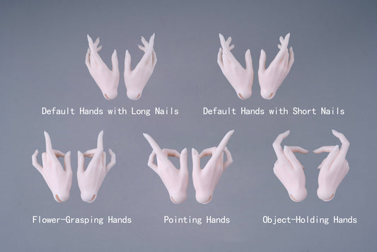 68cm Siren Body｜Hand & Foot Types
